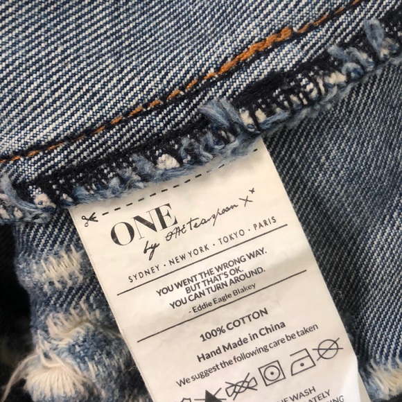 One by One Teaspoon Freelove Skirt Size 25 - Picture 6 of 7